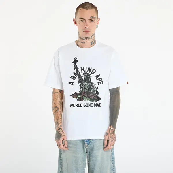 A BATHING APE Тениска A BATHING APE Statue Of Liberty Tee UNISEX White S