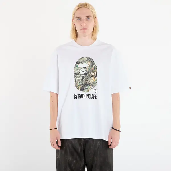 A BATHING APE Тениска A BATHING APE Tree Edge Camo By Bathing Ape Relaxed Fit Tee White XL
