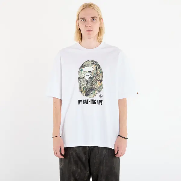 A BATHING APE Тениска A BATHING APE Tree Edge Camo By Bathing Ape Relaxed Fit Tee White XXL