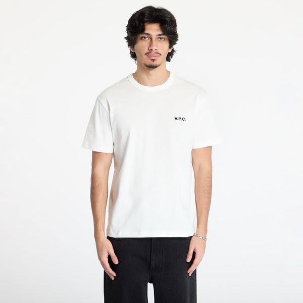 A.P.C. Тениска A.P.C. Boxy Petit VPC T-Shirt White/ Dark Navy Blue M