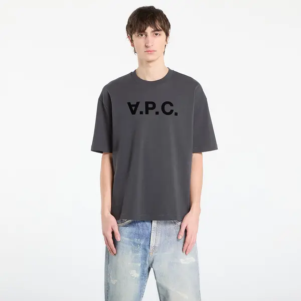 A.P.C. Тениска A.P.C. Logo-Detail T-Shirt UNISEX Ecru S