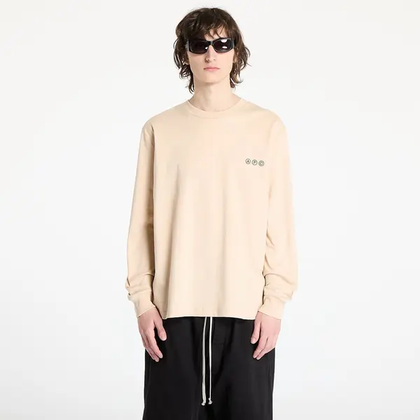 A.P.C. Тениска A.P.C. Long Sleeve Adresse T-Shirt UNISEX Beige XXL