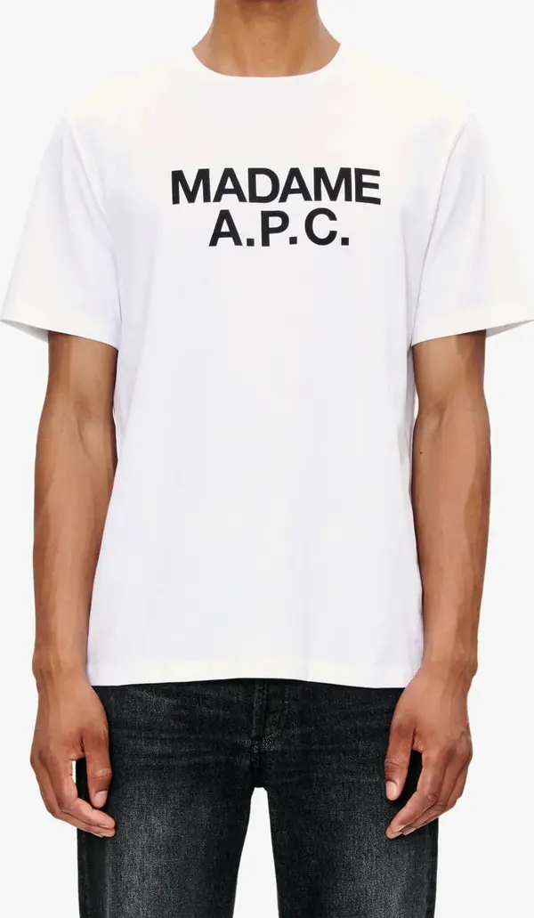 A.P.C. Тениска A.P.C. Madame T-Shirt UNISEX White M