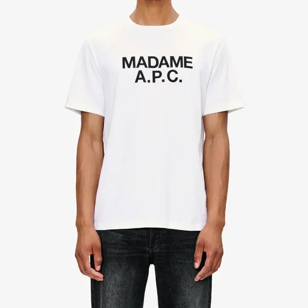 A.P.C. Тениска A.P.C. Madame T-Shirt UNISEX White S