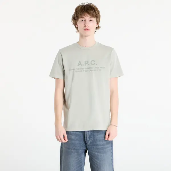 A.P.C. Тениска A.P.C. Short-Sleeved T-Shirt Kab Pale Green L