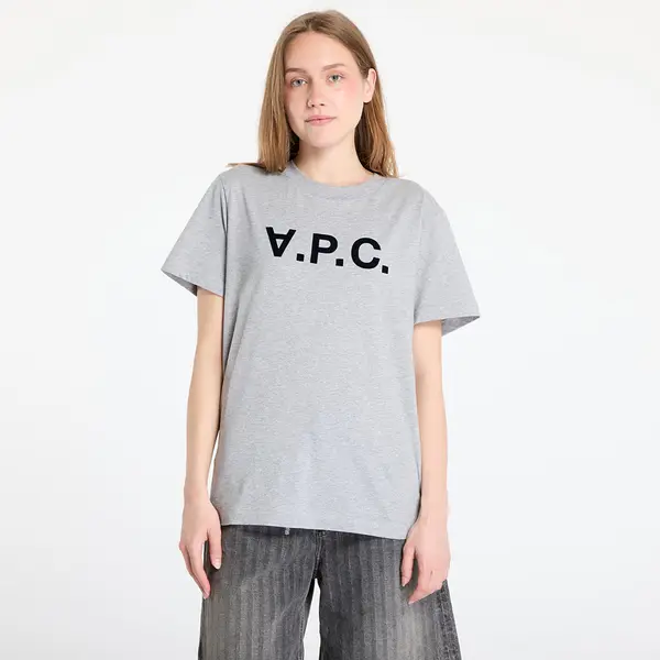 A.P.C. Тениска A.P.C. Standard Grand Vpc T-Shirt UNISEX Gray XXL