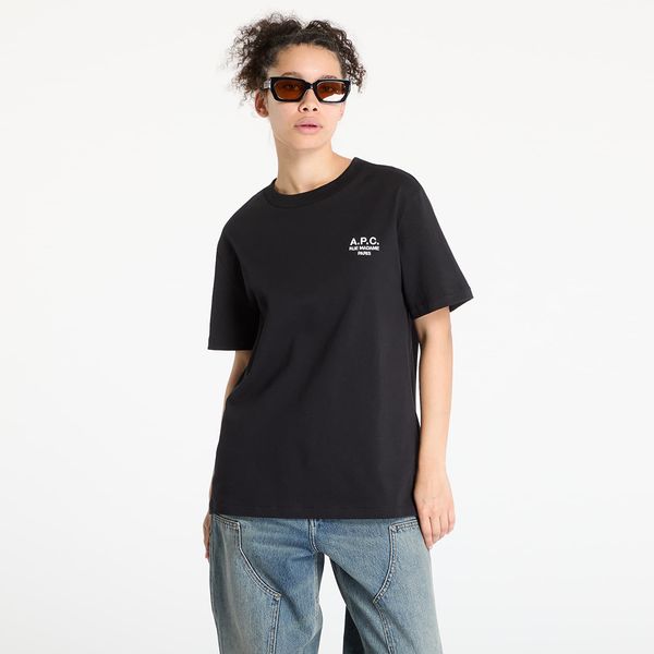 A.P.C. Тениска A.P.C. Standard Rue Madame T-Shirt UNISEX Black/ White M
