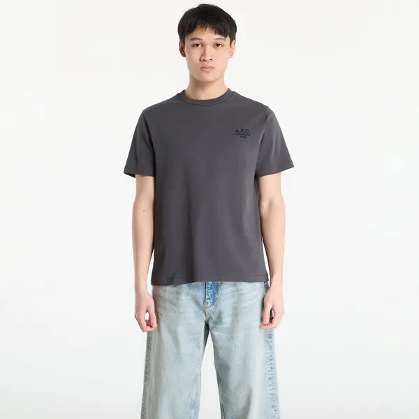 A.P.C. Тениска A.P.C. Standard Rue Madame T-Shirt UNISEX Black/ White XXL