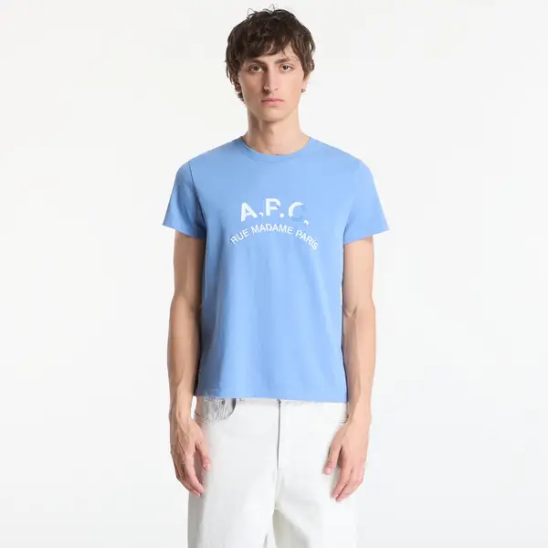 A.P.C. Тениска A.P.C. T-Shirt Vintage Light Blue S