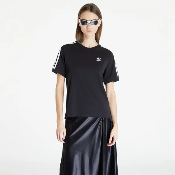 adidas Originals Тениска adidas 3 Stripe Tee Black M