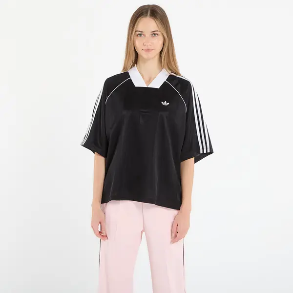 adidas Originals Тениска adidas 3 Stripes Jaquard T-Shirt Black S