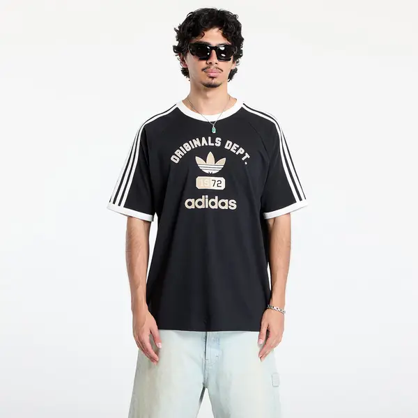 adidas Originals Тениска adidas 3-Stripes Originals Dept. Graphic T-Shirt Black L
