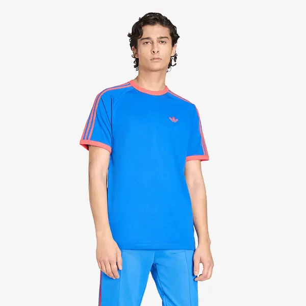 adidas Originals Тениска adidas 3-Stripes T-Shirt Blue M