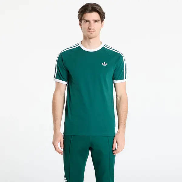 adidas Originals Тениска adidas 3-Stripes T-Shirt Collegiate Green S