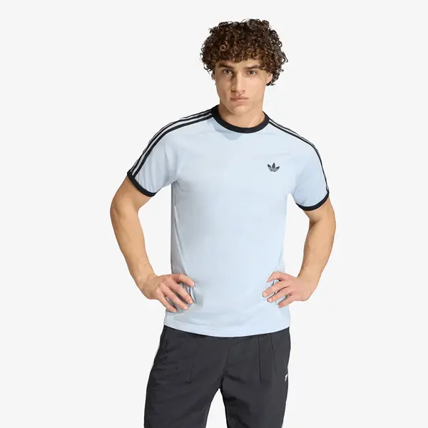 adidas Originals Тениска adidas 3-Stripes T-Shirt Crystal Sky XL