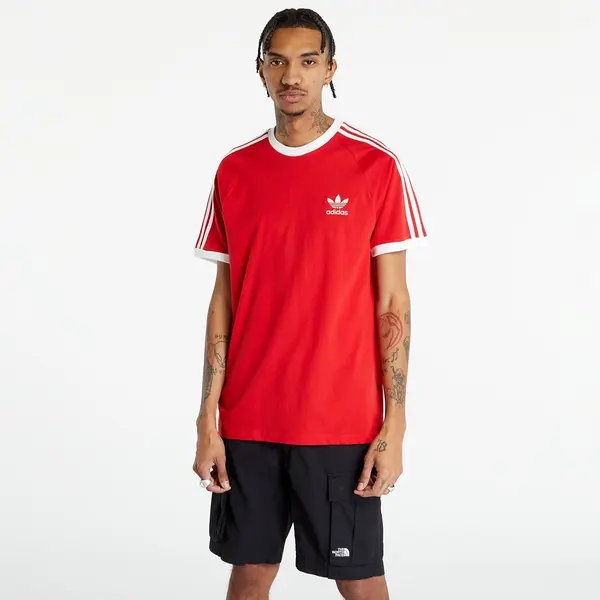 adidas Originals Тениска adidas 3-Stripes Tee Better Scarlet L