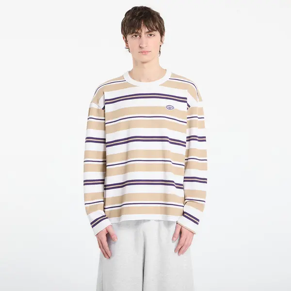 adidas Originals Тениска adidas 90S Alternative Sport Long Sleeve Stripe Waffle T-Shirt Core White M
