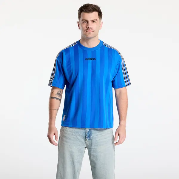 adidas Originals Тениска adidas 90s Stripe Jersey Blue XL