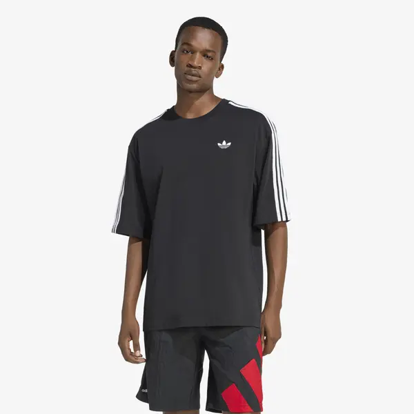 adidas Originals Тениска adidas Adicolor 3-Stripes Oversized T-Shirt Black S