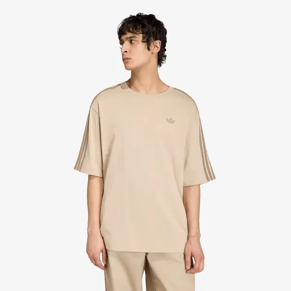 adidas Originals Тениска adidas Adicolor 3-Stripes Oversized T-Shirt Khaki Three/ Khaki Six L