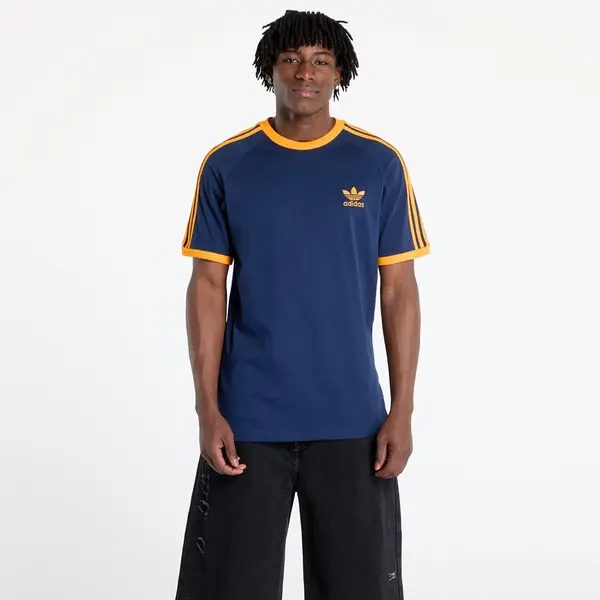 adidas Originals Тениска adidas Adicolor Classics 3-Stripes T-Shirt Night Indigo/ Crew Orange S