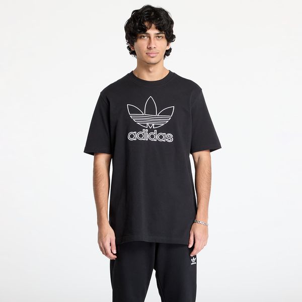 adidas Originals Тениска adidas Adicolor Outline Trefoil Tee Black S