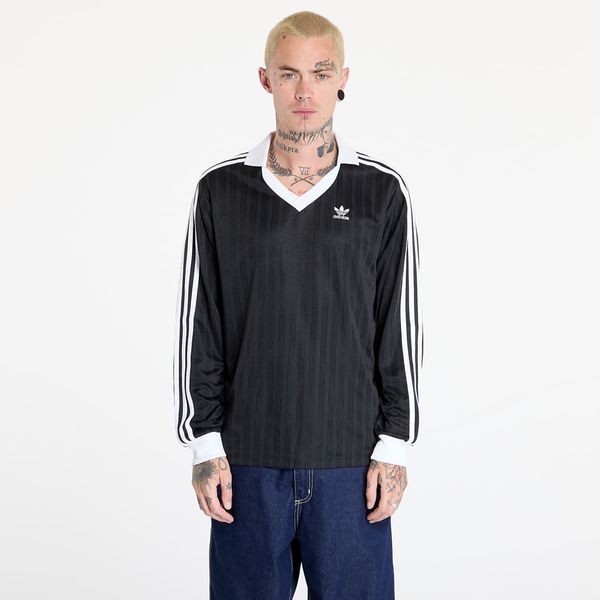 adidas Originals Тениска adidas Adicolor Piqué Football Long Sleeve T-Shirt Black S