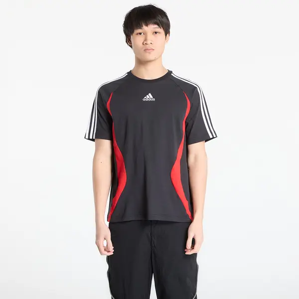 adidas Originals Тениска adidas Adicolor Teamgeist Cotton T-Shirt Black/ Better Scarlet S