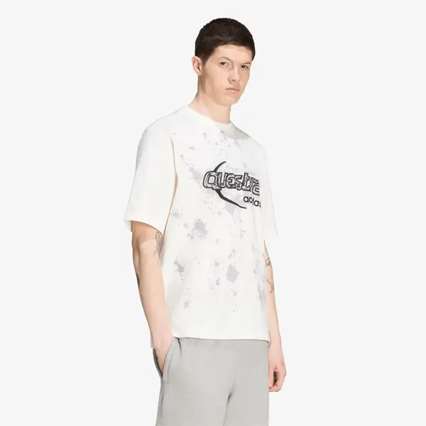 adidas Originals Тениска adidas Adilenium Season 5 Questra Graphic T-Shirt Off White M