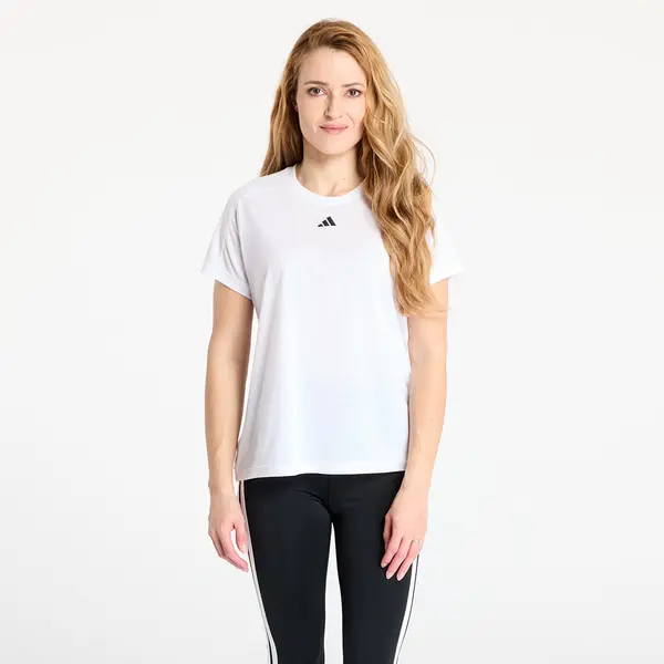 adidas Performance Тениска adidas AEROREADY Train Essentials Minimal Branding Crewneck T-Shirt White/ Crystal White/ Crystal White XL