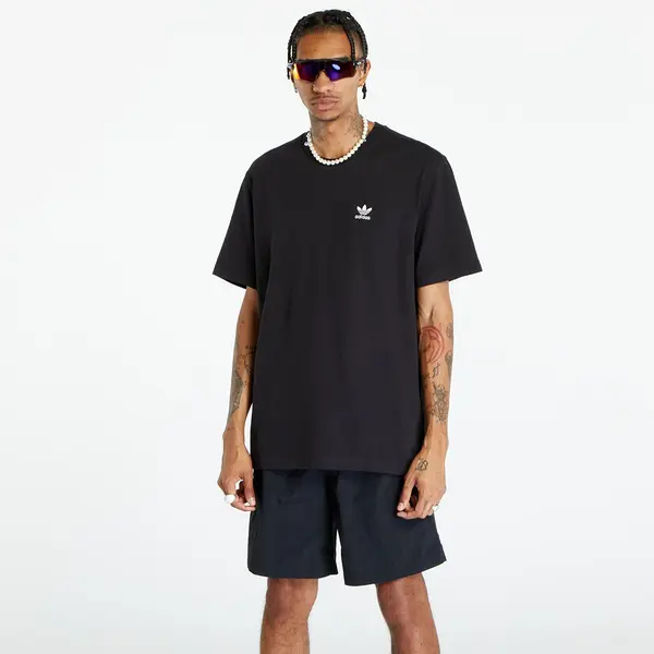 adidas Originals Тениска adidas Back+Front Trefoil Boxy Tee Black/ White S