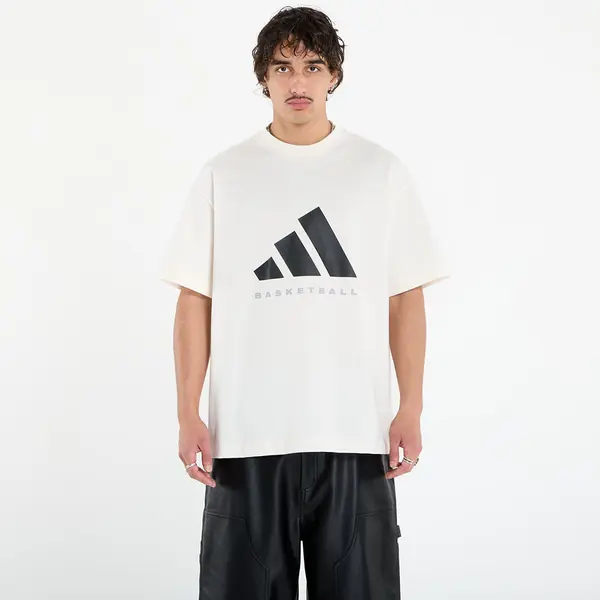 adidas Performance Тениска adidas Basketball T-Shirt Chalk White L