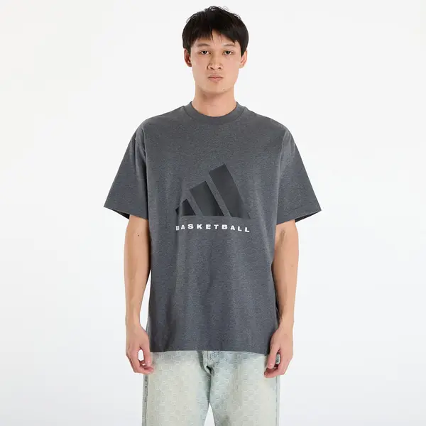 adidas Performance Тениска adidas Basketball T-Shirt UNISEX Dark Grey Heather M