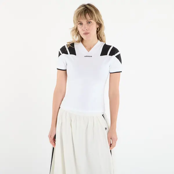 adidas Originals Тениска adidas Blocked Short Sleeve T-Shirt White L