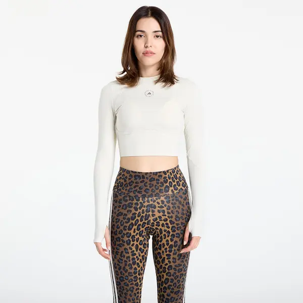 adidas Performance Тениска adidas By Stella McCartney Training Longsleeve Crop Almond Milk-smc L