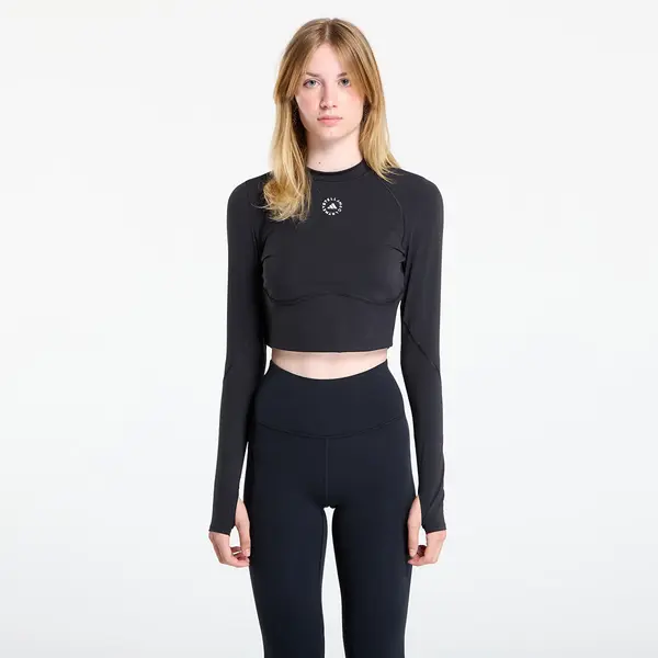 adidas Performance Тениска adidas By Stella McCartney Training Longsleeve Crop Black L