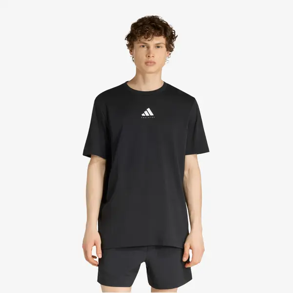 adidas Performance Тениска adidas Climacool Category Training Graphic T-Shirt Black/ White L