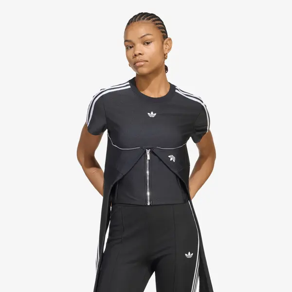 adidas Originals Тениска adidas Corset Tee Black M