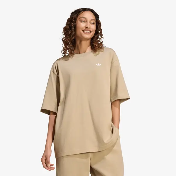 adidas Originals Тениска adidas Essentials Boyfriend T-Shirt Khaki Three M