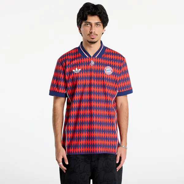 adidas Performance Тениска adidas FC Bayern Munich LFSTLR Jersey Red/ Dark Blue M