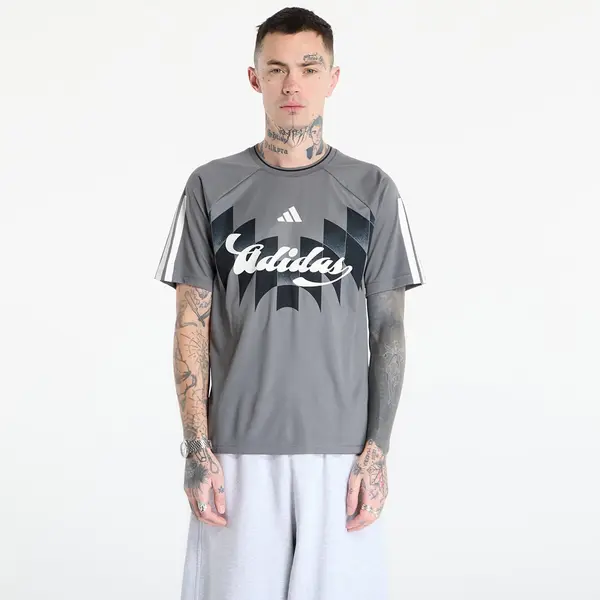 adidas Performance Тениска adidas House Of Tiro X Common Goal Jersey T-Shirt Grey Four/ Black/ Off White L
