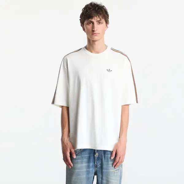 adidas Originals Тениска adidas Leo Infill T Off White L