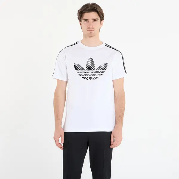 adidas Originals Тениска adidas Monogram Infill 3S T-Shirt White L