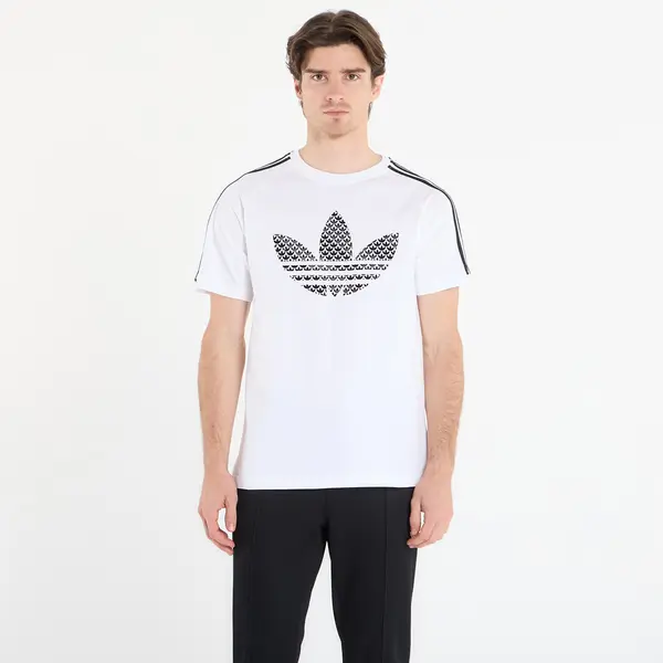adidas Originals Тениска adidas Monogram Infill 3S T-Shirt White M