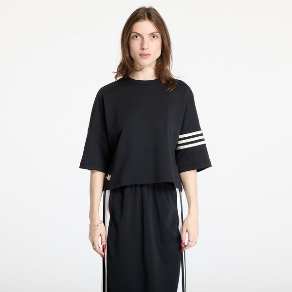 adidas Originals Тениска adidas Neuclassics T-Shirt Black/ Cream White XS