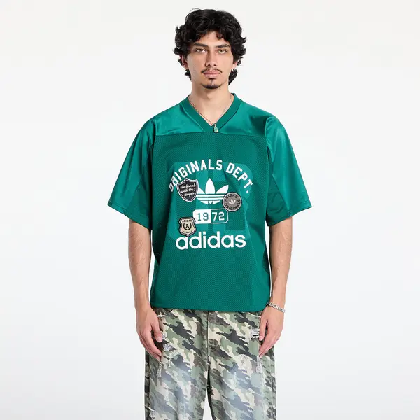 adidas Originals Тениска adidas Originals Dept. Graphic Mesh Jersey Collegiate Green S