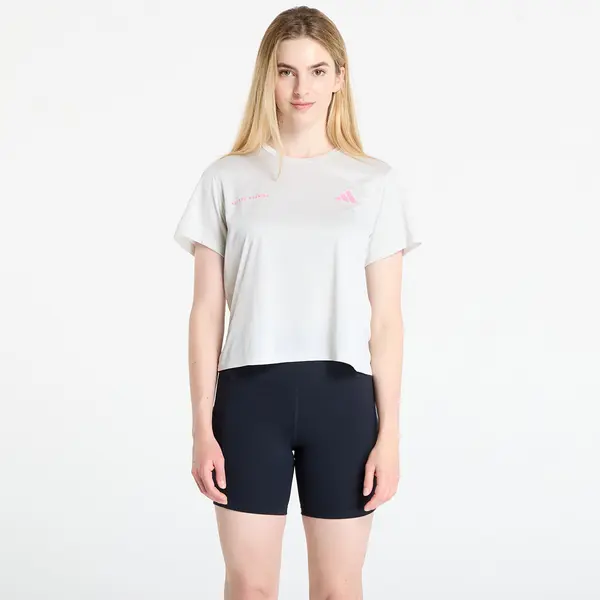 adidas Performance Тениска adidas Own The Run Melange T-Shirt Orbit Grey Mel/ Black M