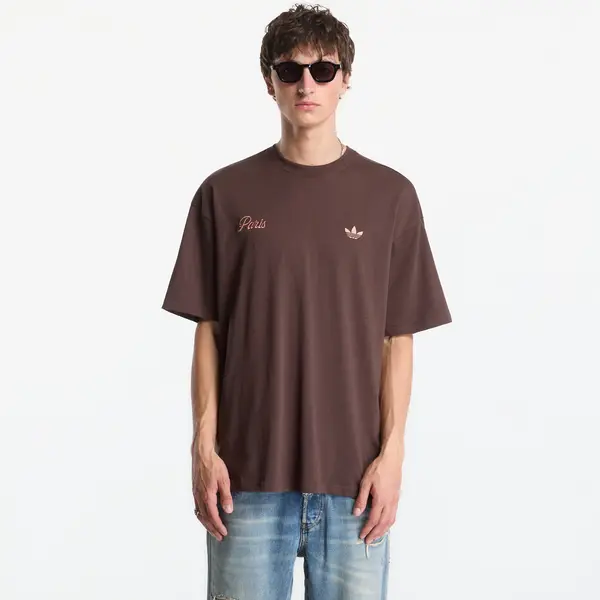 adidas Originals Тениска adidas Paris GFX Tee Brown L