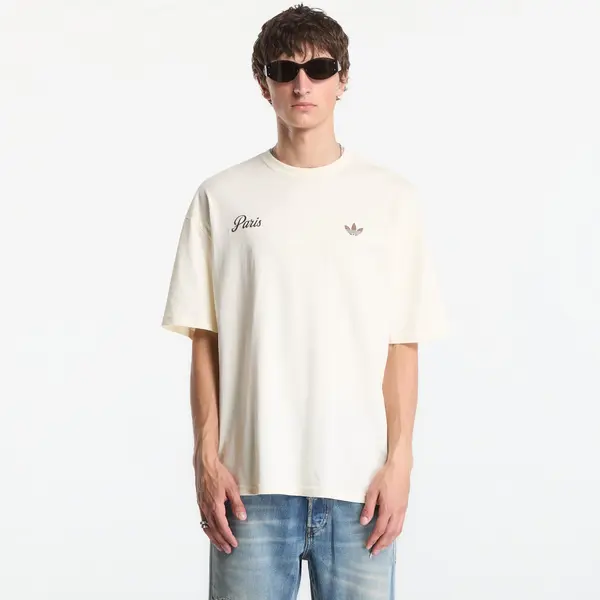 adidas Originals Тениска adidas Paris GFX Tee Cream White M