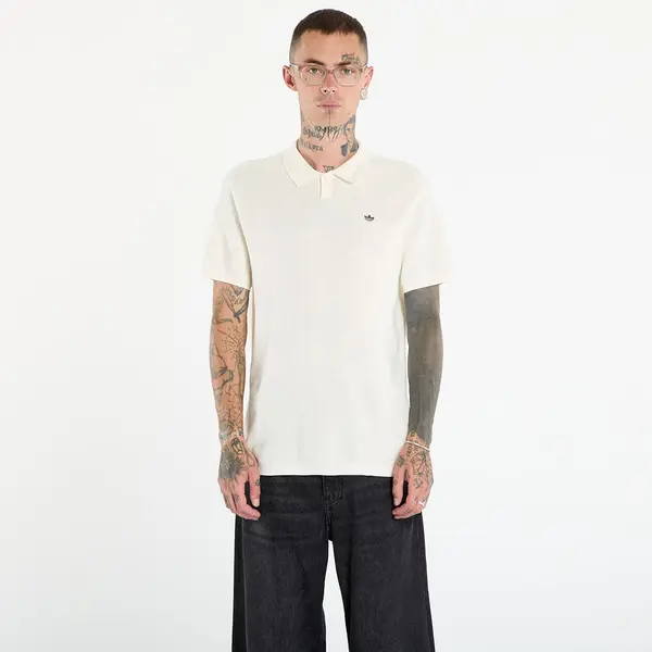 adidas Originals Тениска adidas Premium Polo Cream White XL